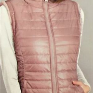Nicole Miller Reversible Faux Fur Vest